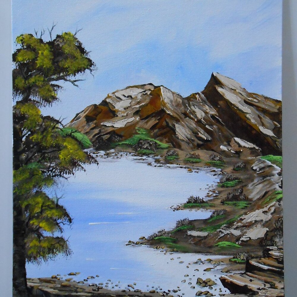 Acrylic painting